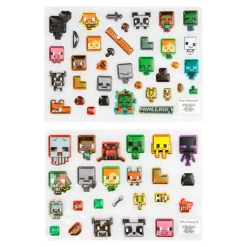 Minecraft 3D Klistermärken 60-pack