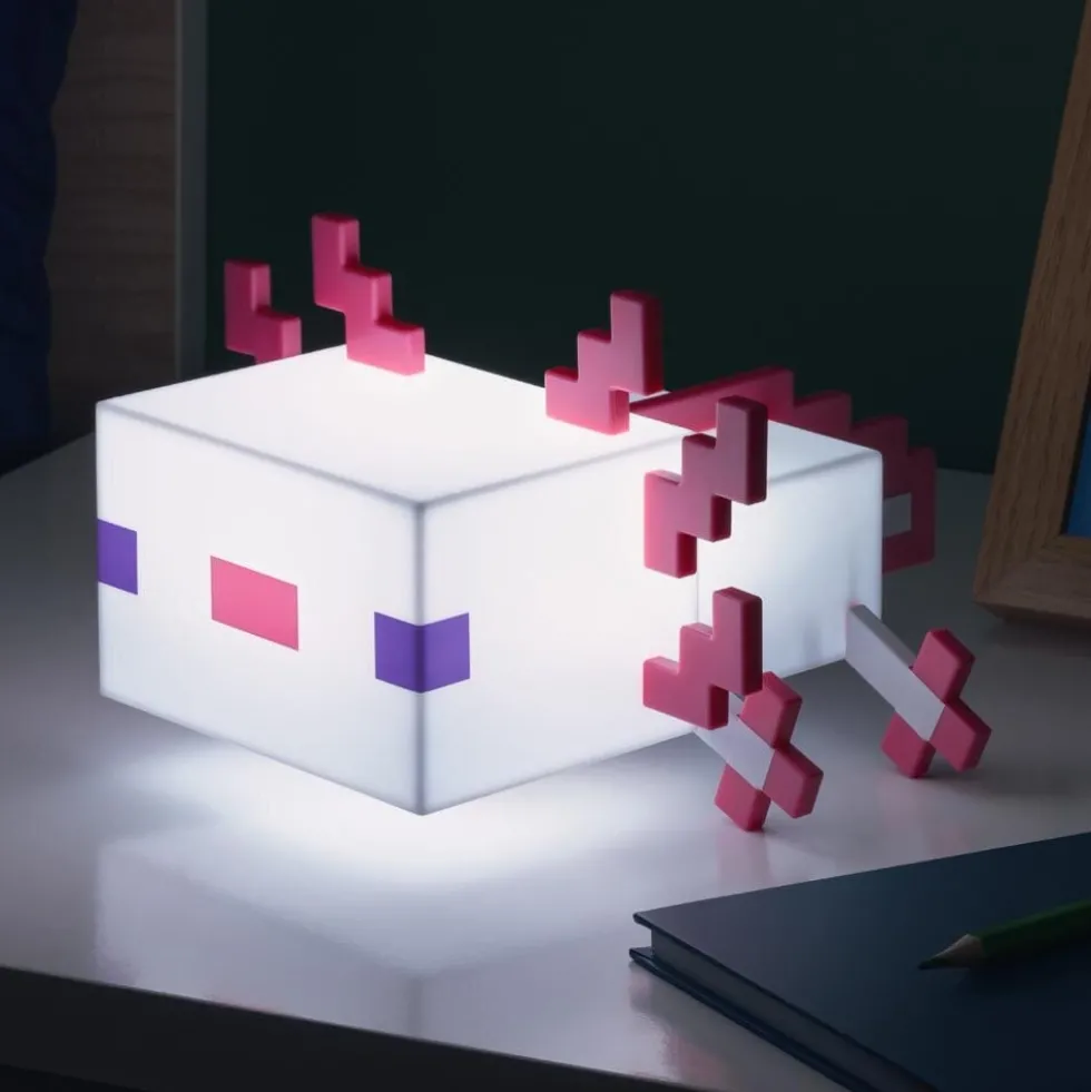 Minecraft - Lampa Axolotl