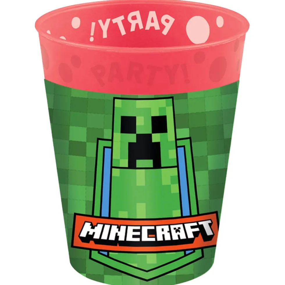 Minecraft - Plastmuggar 250 ml, 4-pack