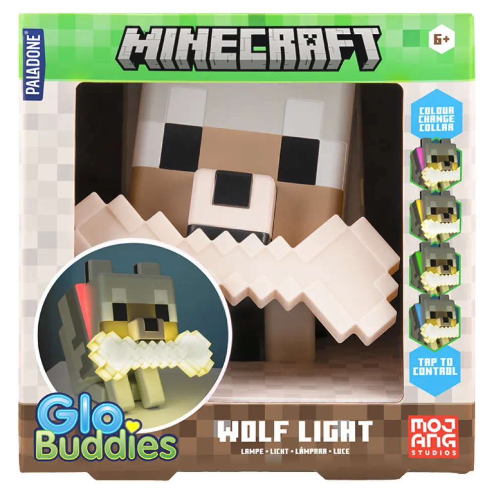Minecraft - Wolf GloBuddies Lampa