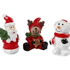 Minifigurer - Jultomte, ren och snögubbe