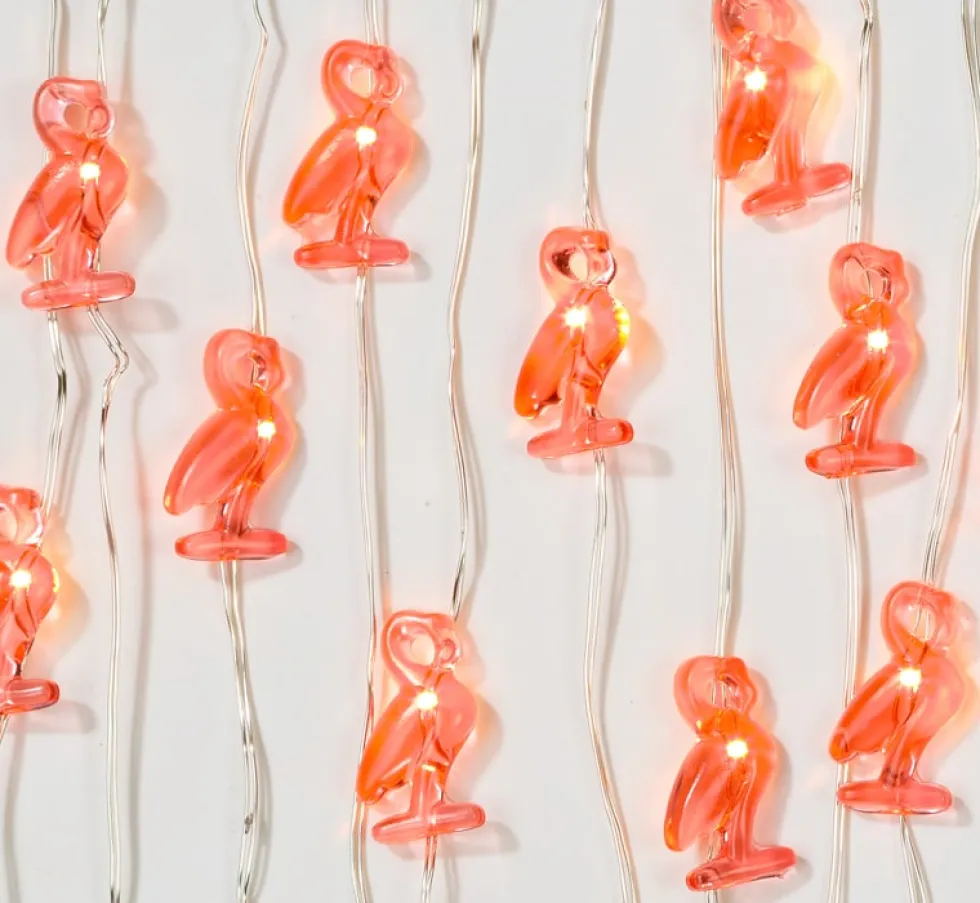 Mini Flamingo LED-ljusslinga