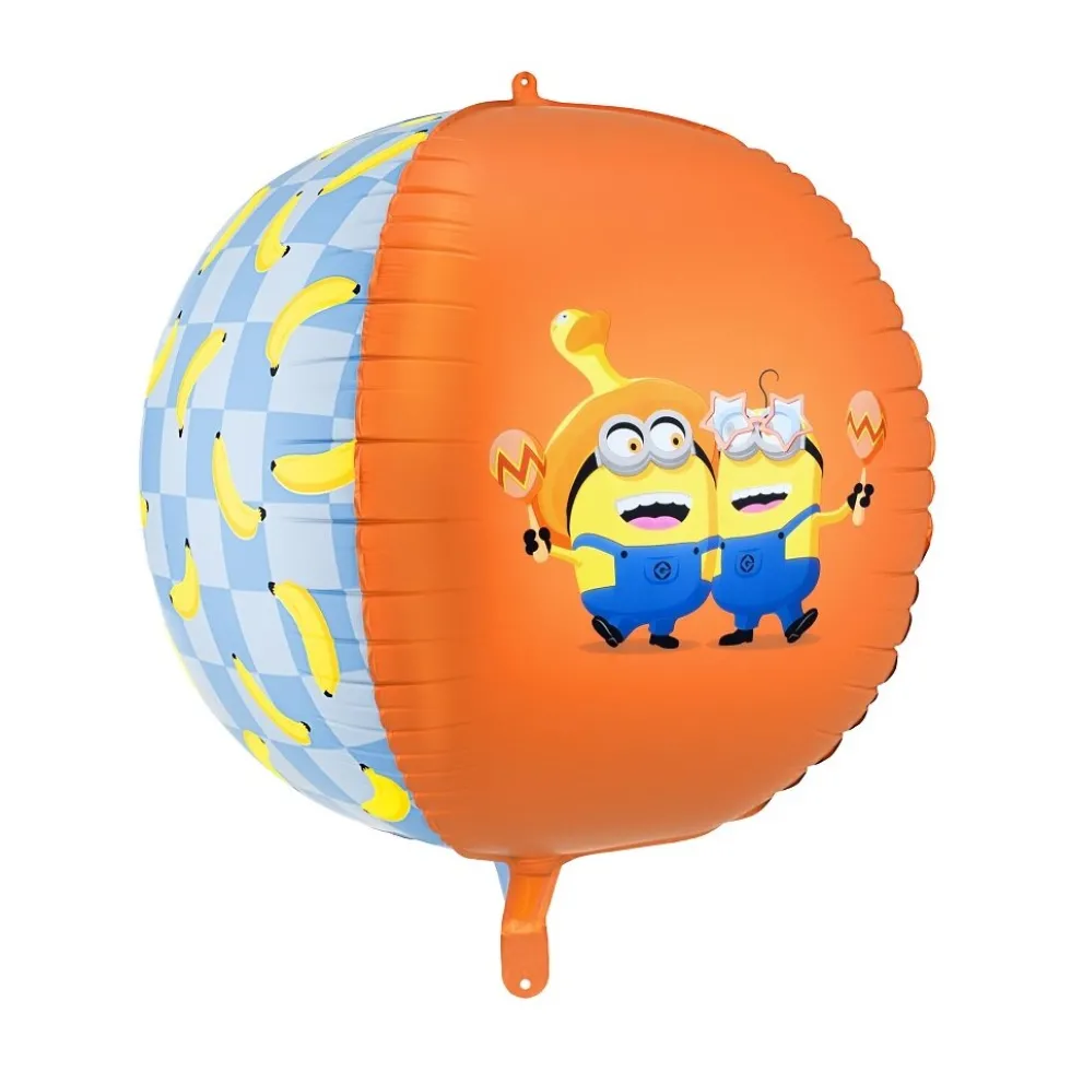 Minions Klotformad Folieballong 50 cm