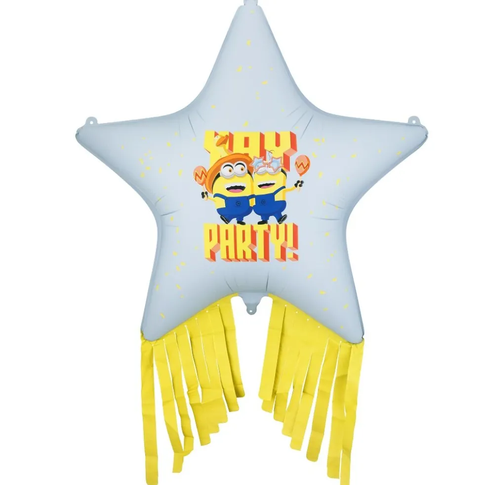 Minions Stjärnformad Folieballong 72 cm