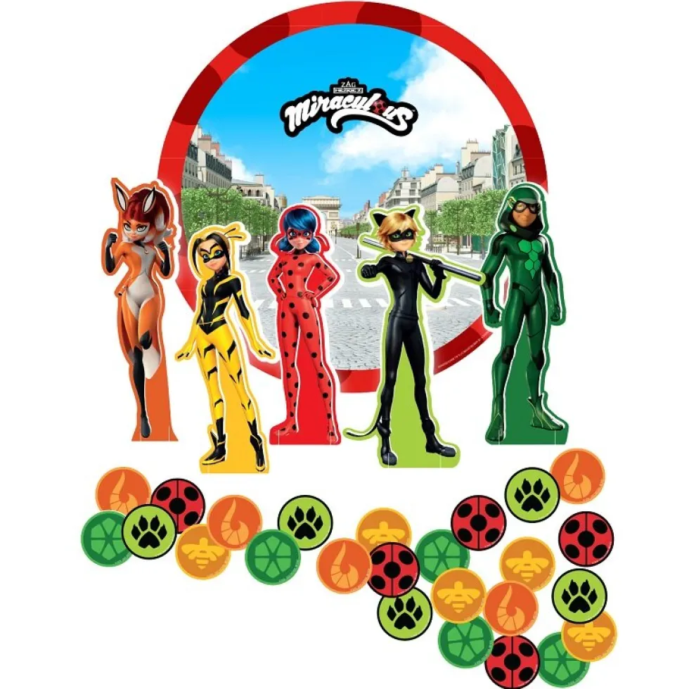 Miraculous Ladybug - Bordsdekorationer 6-pack