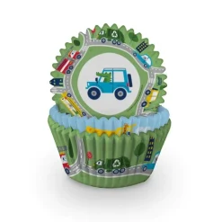 Muffinsformar - Fordon 60-pack