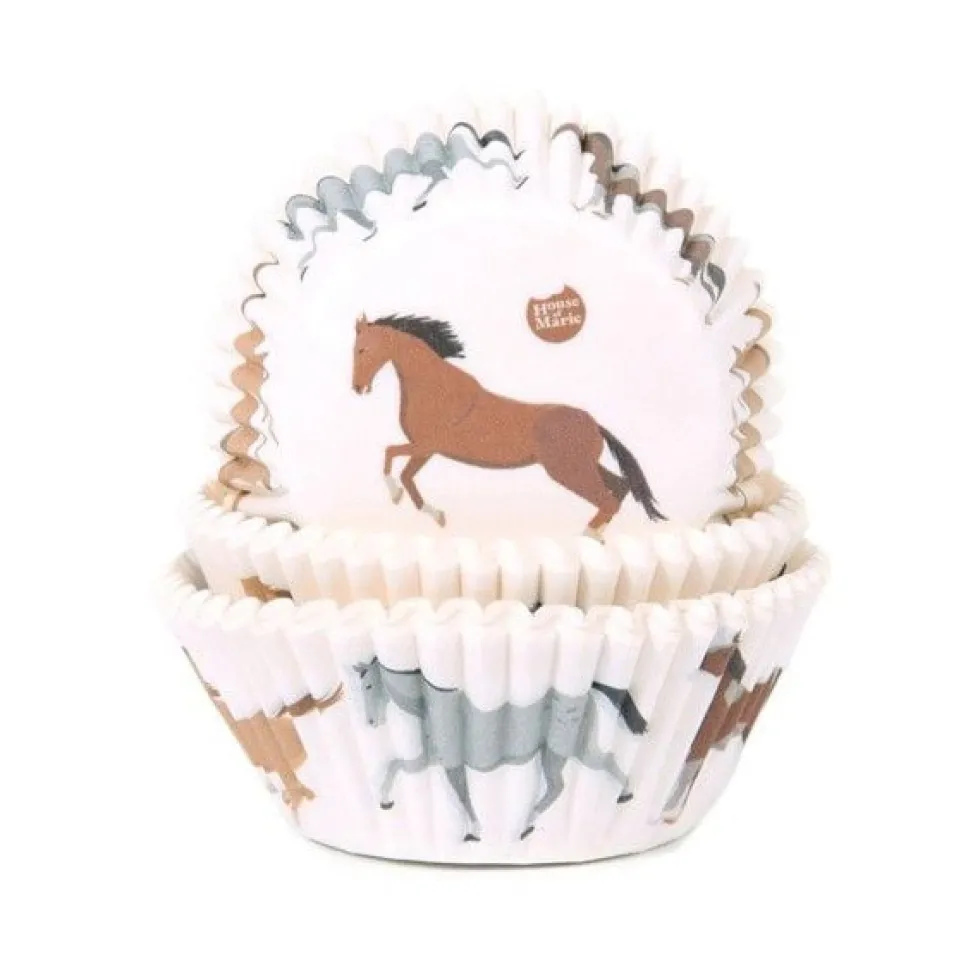 Muffinsformar Hästar 50-pack
