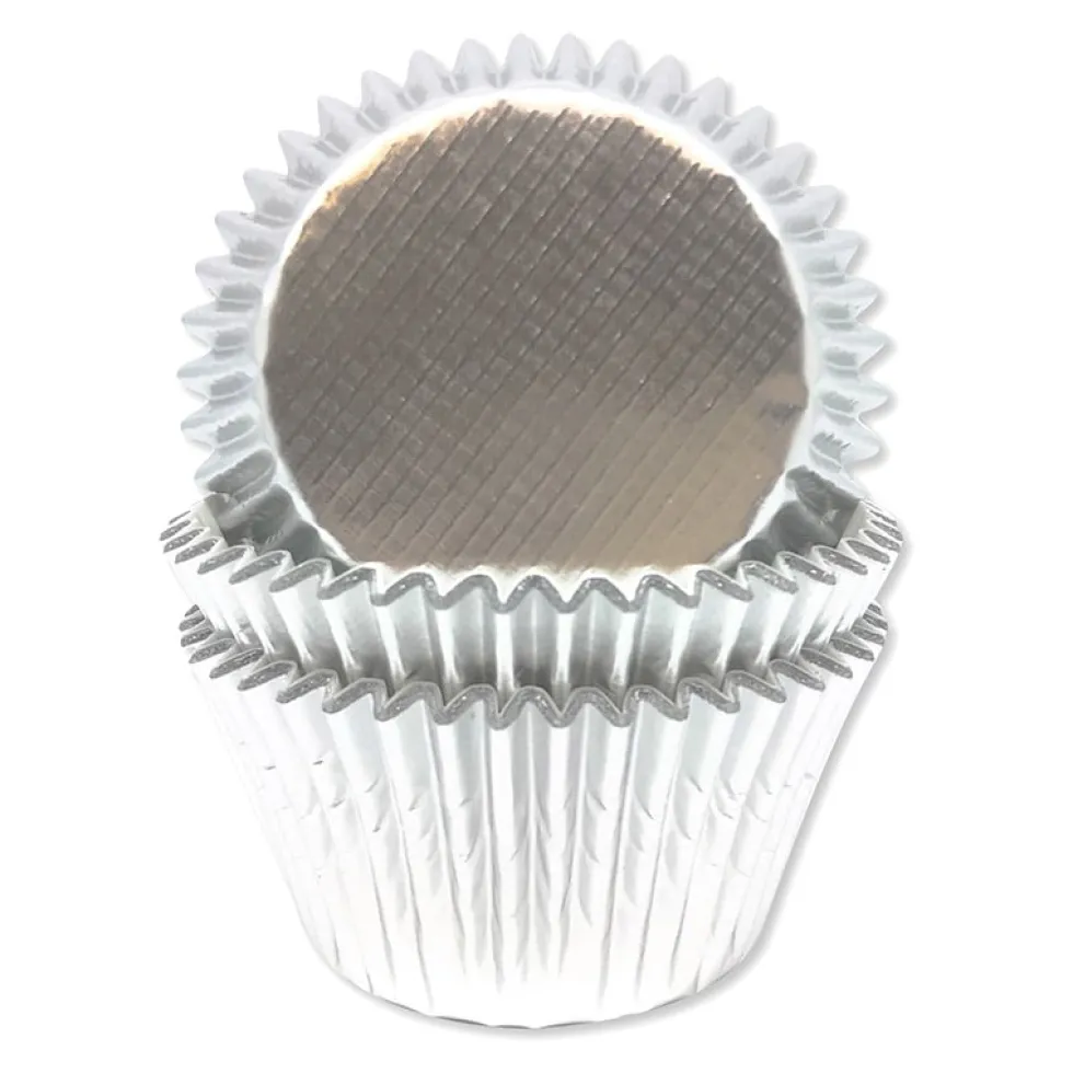 Muffinsformar i silver 45-pack