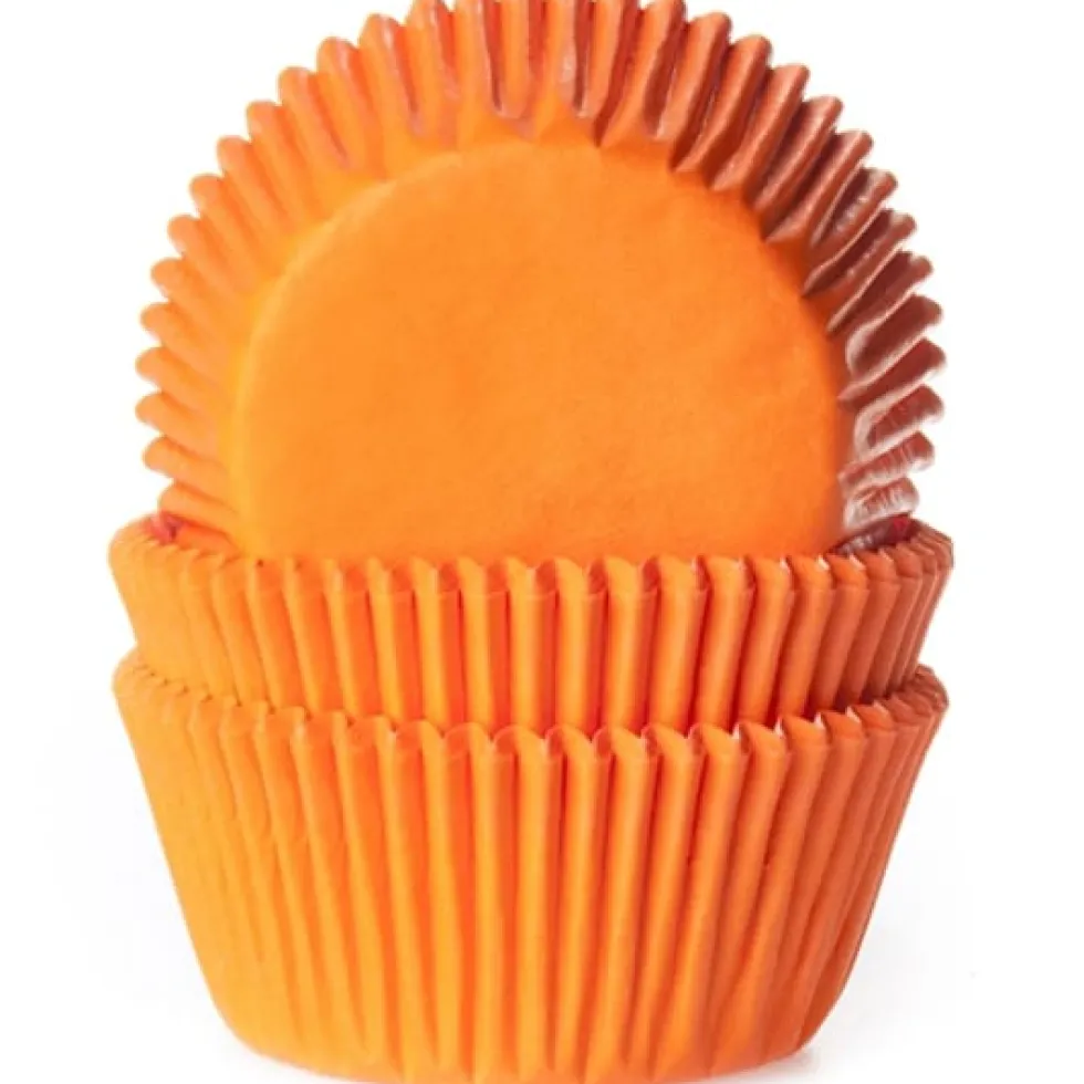 Muffinsformar - Orange 50-pack