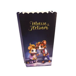 Musse & Helium - Popcornbägare 8-pack