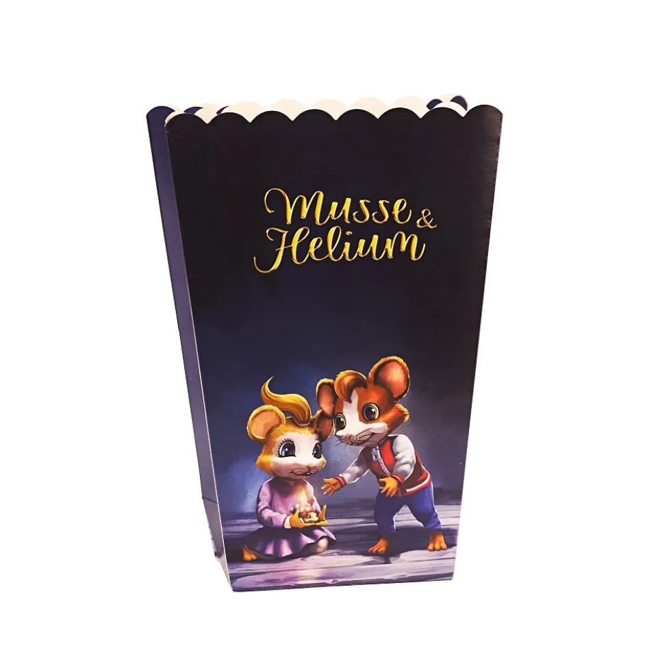 Musse & Helium - Popcornbägare 8-pack