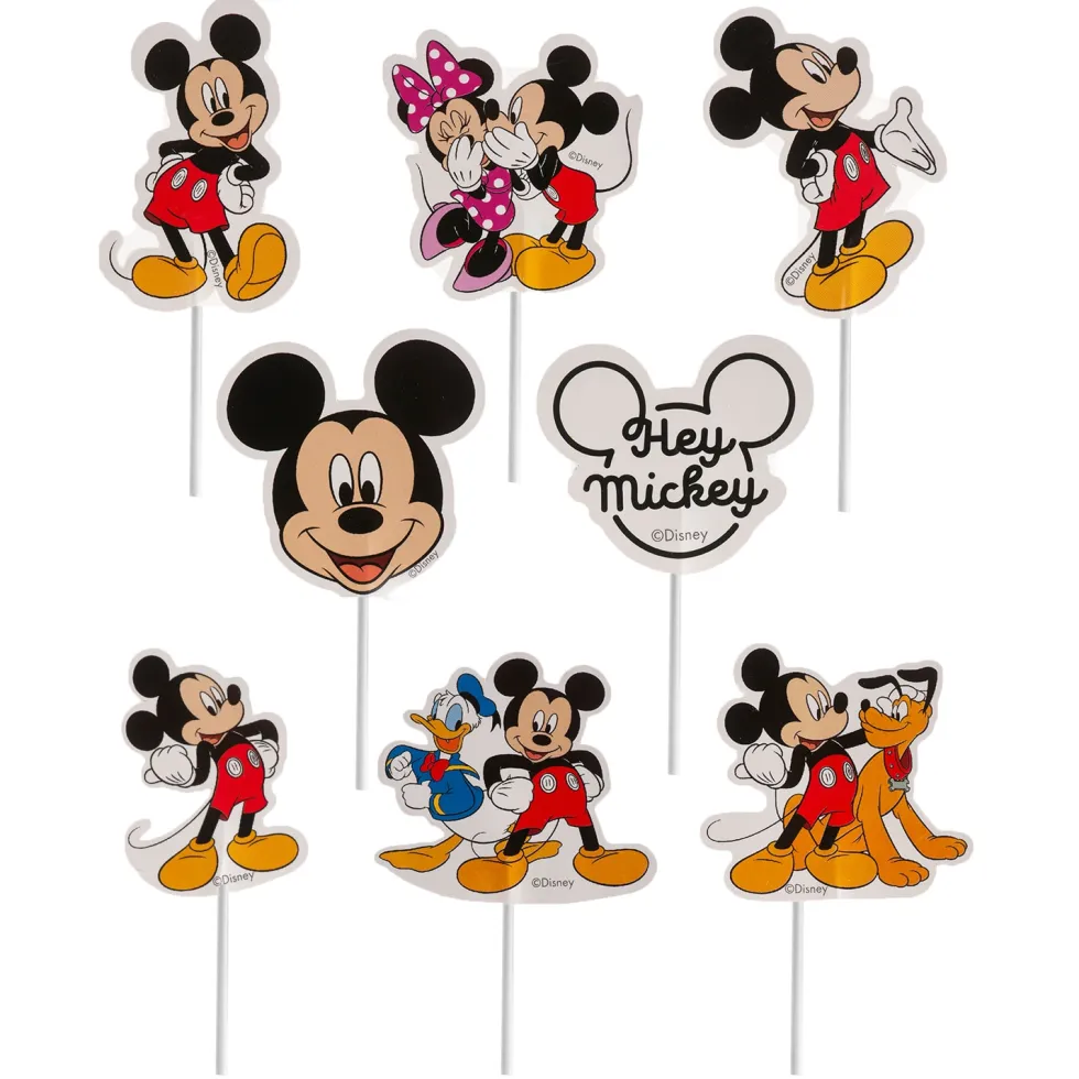 Musse Pigg Cake Toppers 16-pack