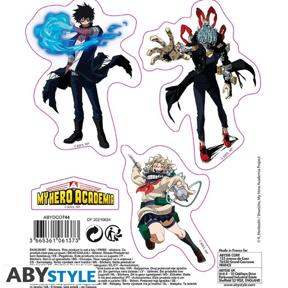 My Hero Academia - Klistermärken 9 st.
