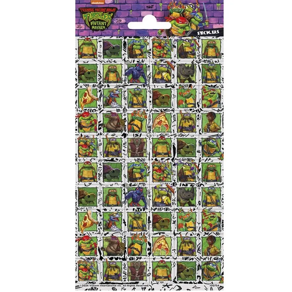 Ninja Turtles - Klistermärken 60-pack