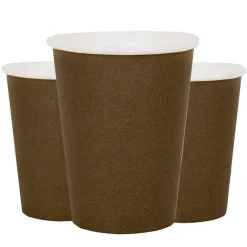 Pappmuggar 250 ml - Bruna 10-pack