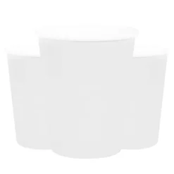 Pappmuggar 250 ml - Vita 10-pack