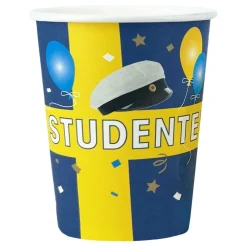 Pappmuggar Studenten 6-pack
