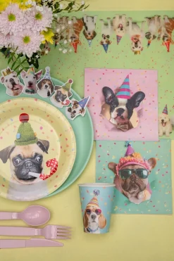 Party Dog Tallrikar 6-pack