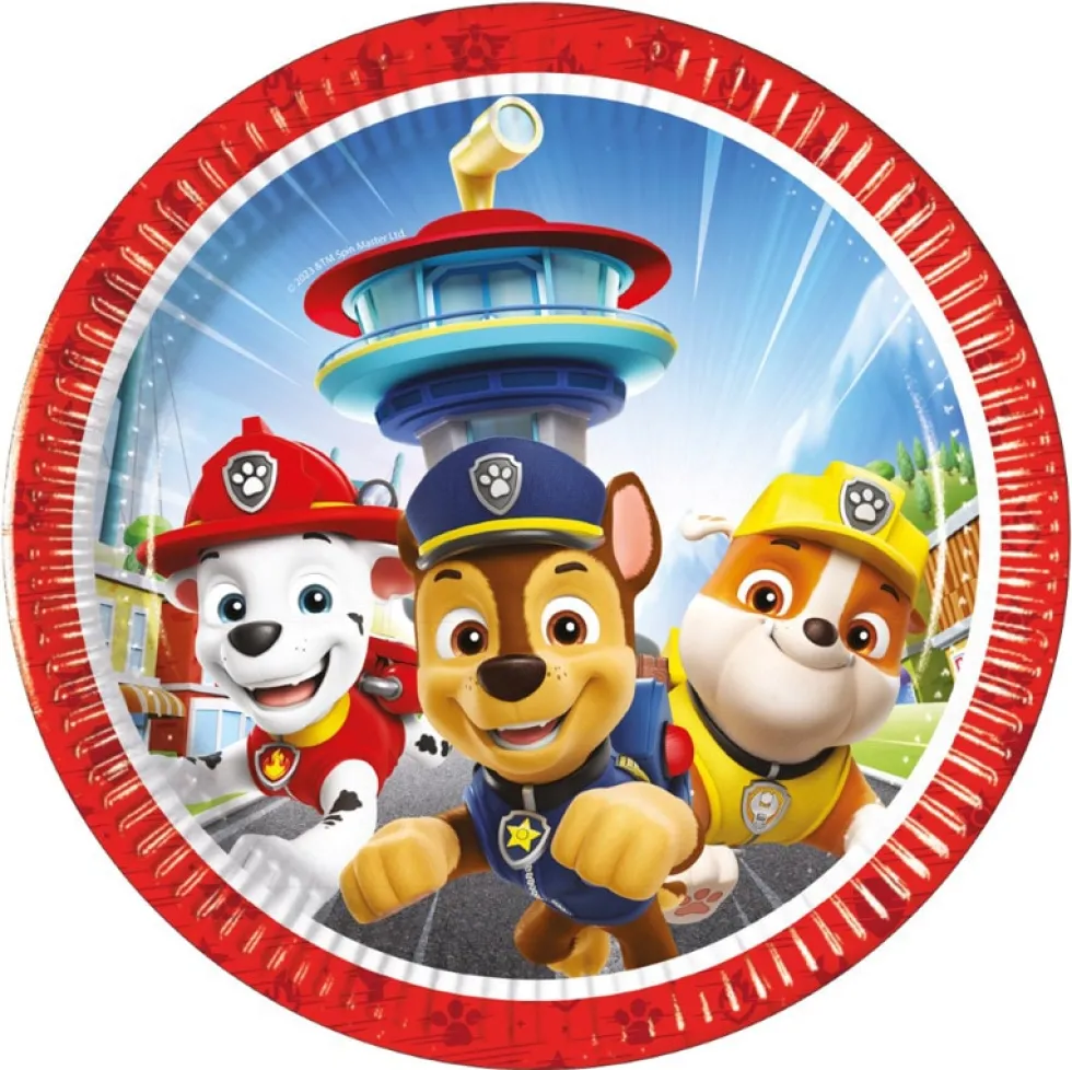 Paw Patrol - Assietter 8-pack