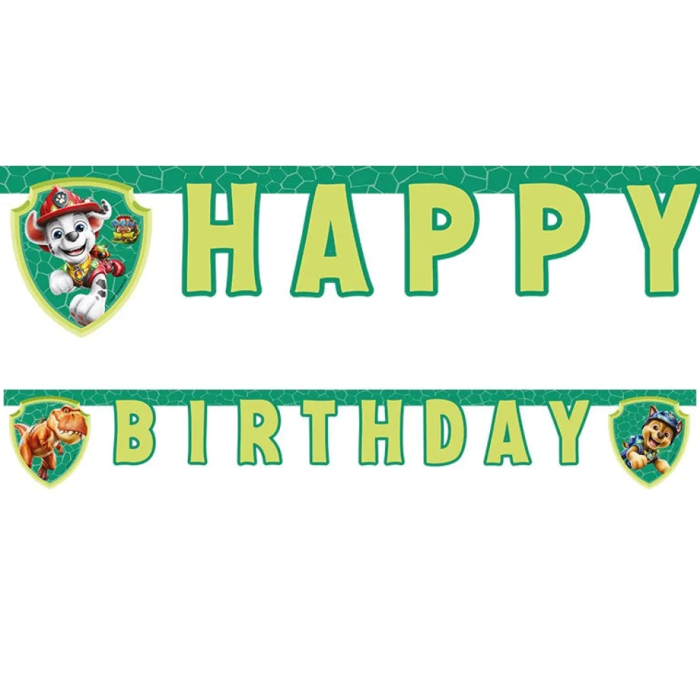 Paw Patrol Dino Movie Girlang Happy Birthday