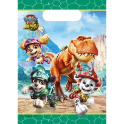 Paw Patrol Dino Movie Kalaspåsar av papper 4-pack