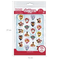 Paw Patrol - Muffinsbilder Sockerpasta 20-pack