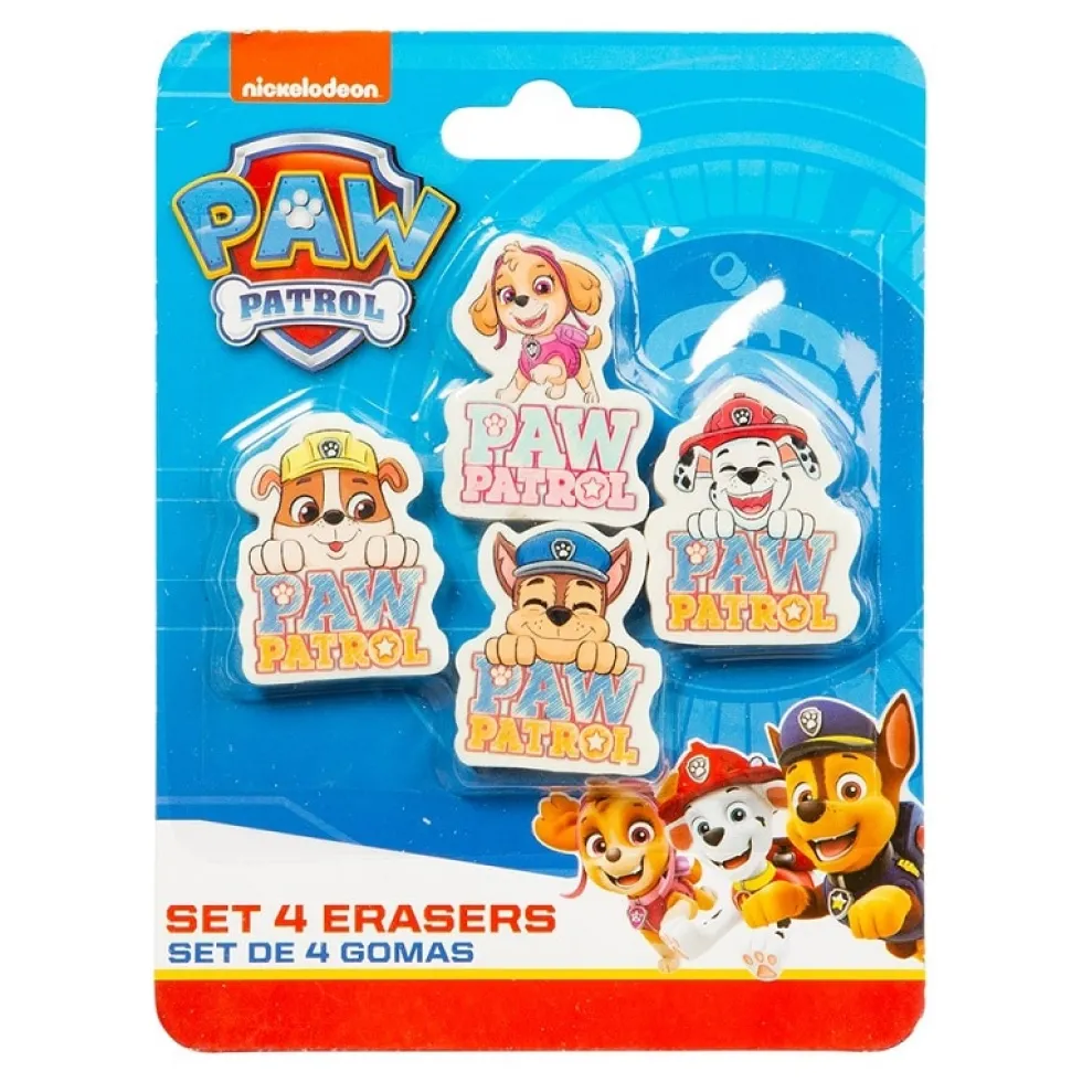 Paw Patrol - Suddgummin 4-pack