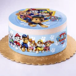 Paw Patrol Tårtdekorband Sockerpasta