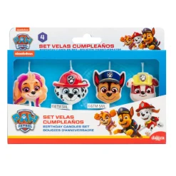 Paw Patrol - Tårtljus Picks 4-pack
