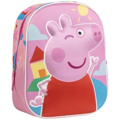 Peppa Pig - Barnryggsäck med 3D-effekt