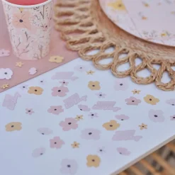 Pink Floral - Konfetti 14 gram