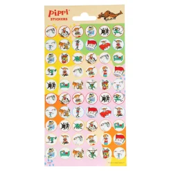Pippi Långstrump Klistermärken 60-pack