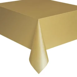 Plastduk - Guldfärgad 137x274 cm