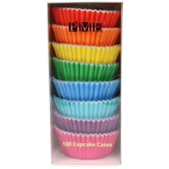 PME - Muffinsformar i Regnbågsfärger 100-pack
