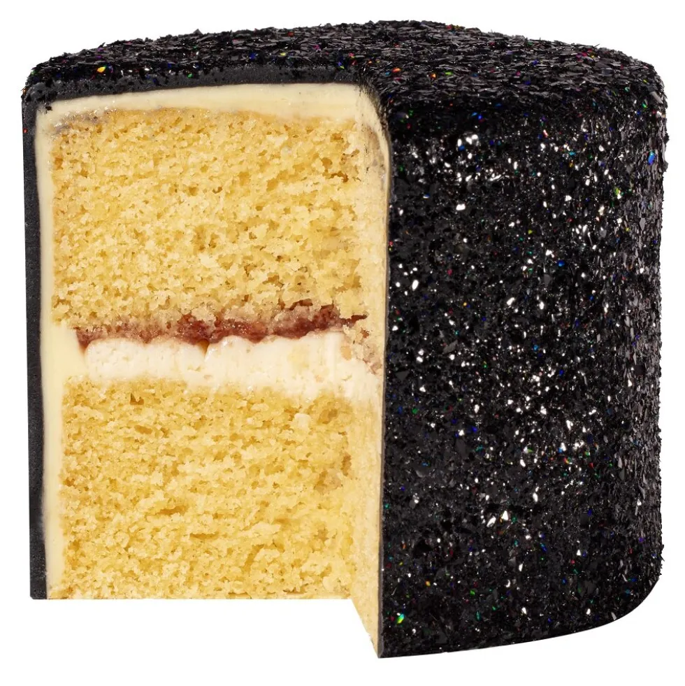 PME Ätbara Glitterflingor, svart onyx