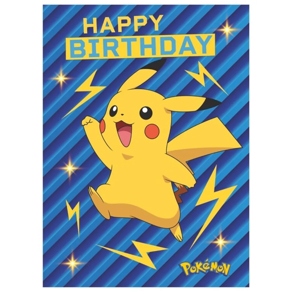 Pokémon Födelsedagskort