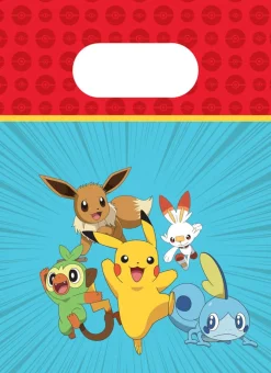 Pokémon - Kalaspåsar av papper 4-pack