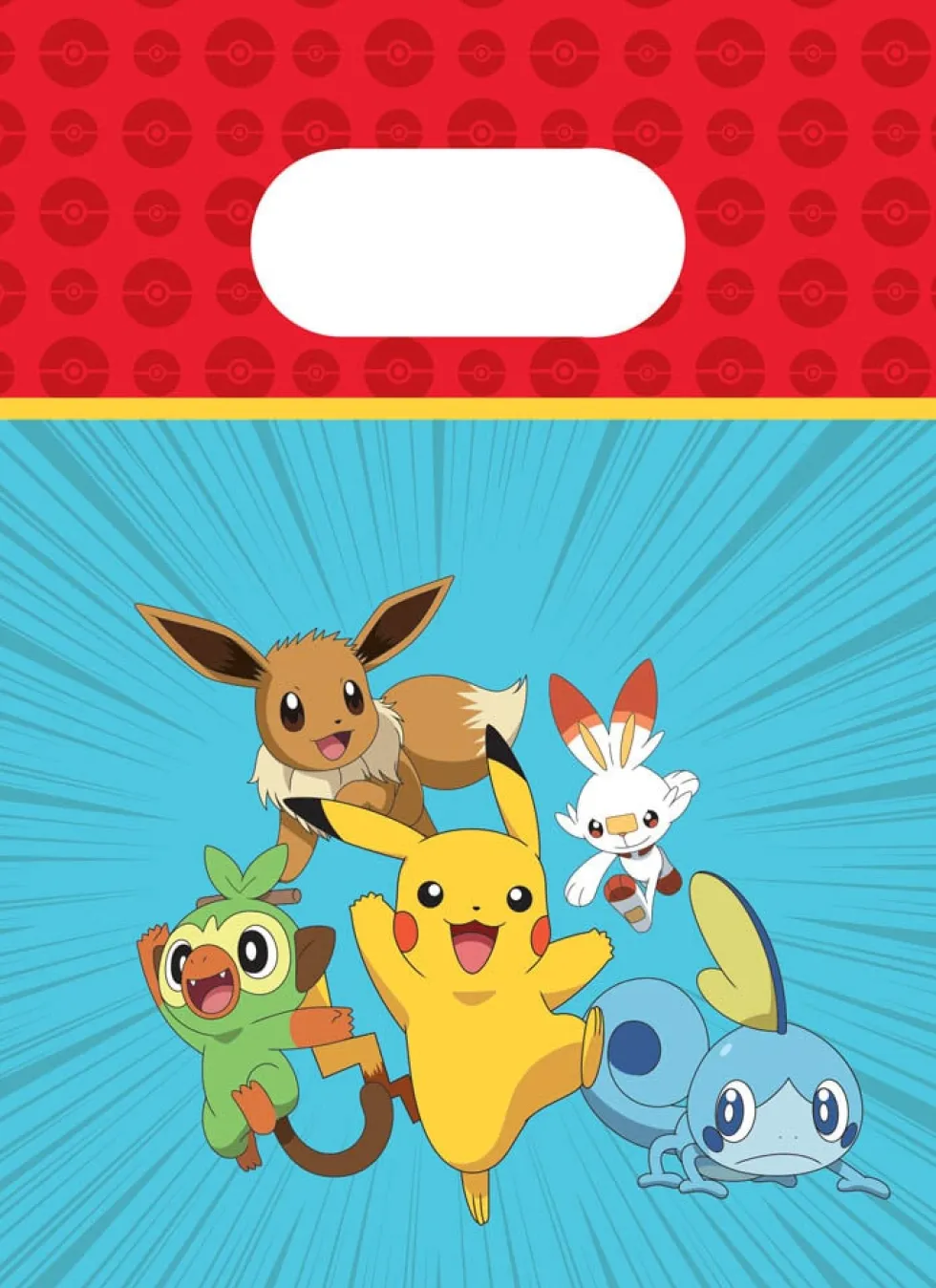 Pokémon - Kalaspåsar av papper 4-pack