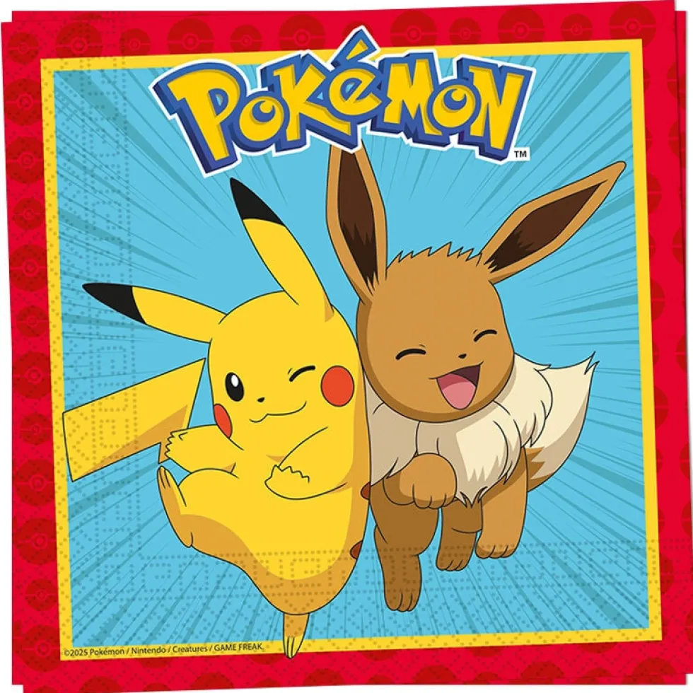 Pokémon - Servetter 20-pack