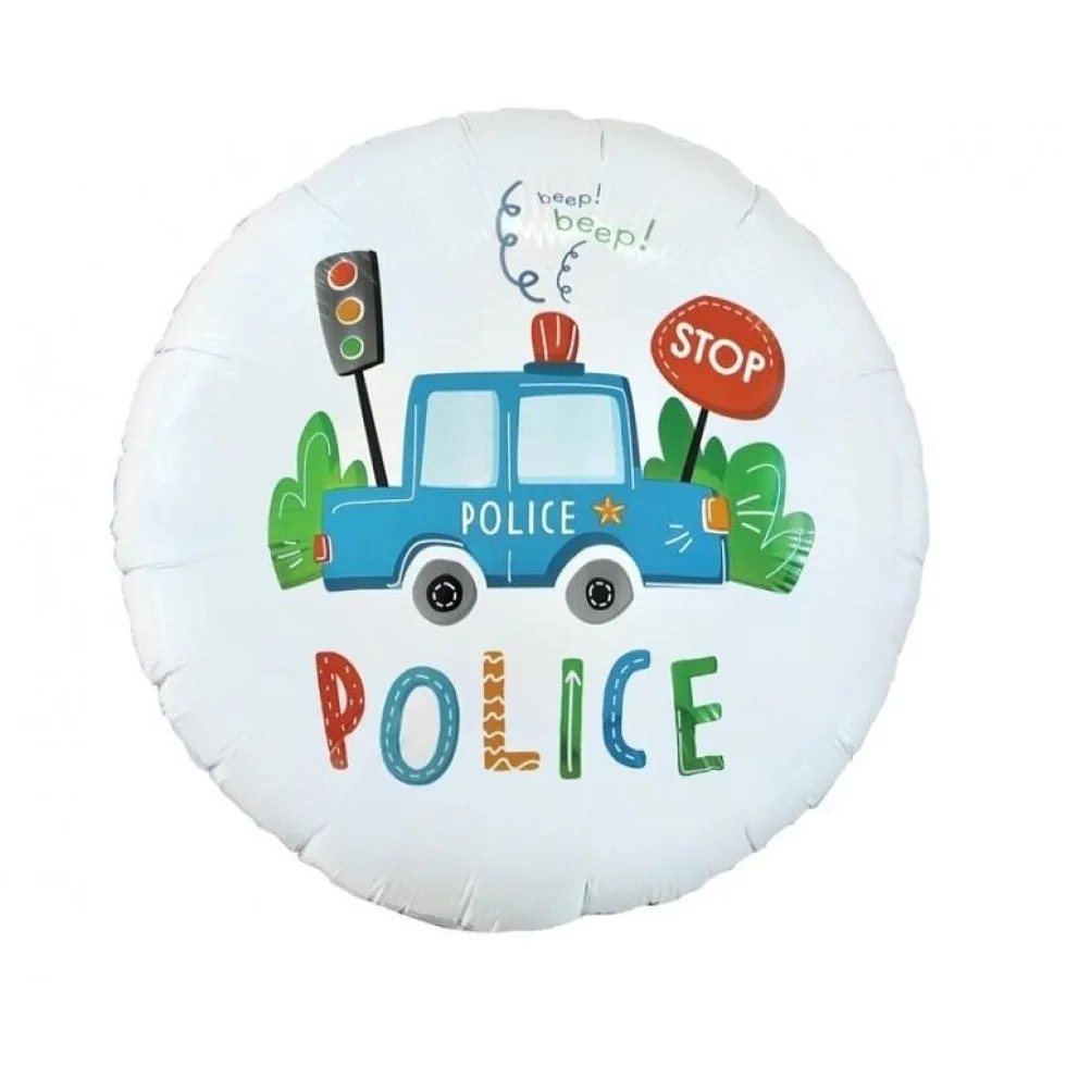 Police - Folieballong 36 cm
