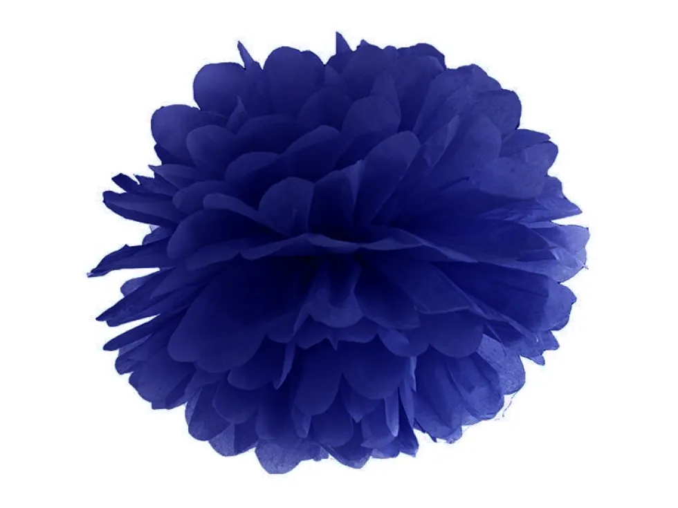 Pom Pom Mörkblå 25 cm