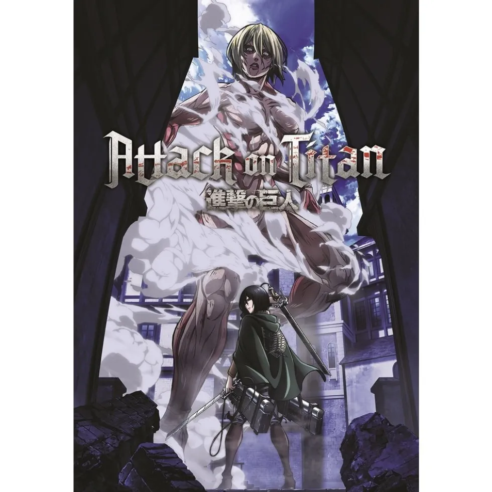 Poster - Attack on Titan Season 3 61 x 91,5 cm