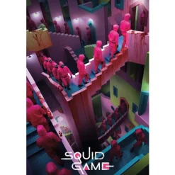Poster - Squid Game Crazy Stairs 61 x 91,5 cm