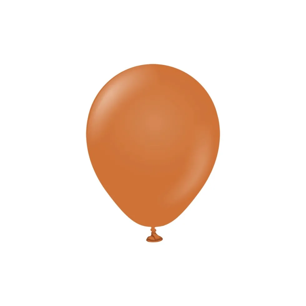 Premium Latexballonger Caramel Brown 13 cm 25-pack