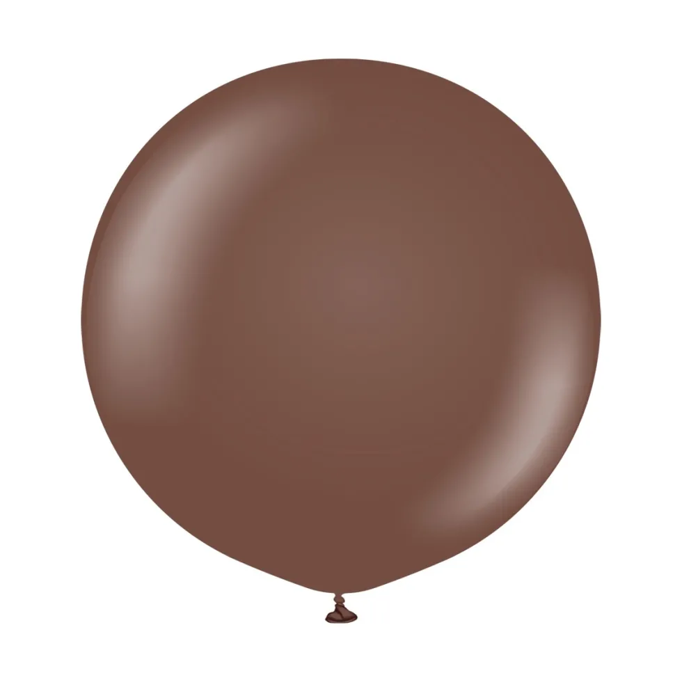 Premium Latexballonger Chocolate Brown 60 cm 2-pack