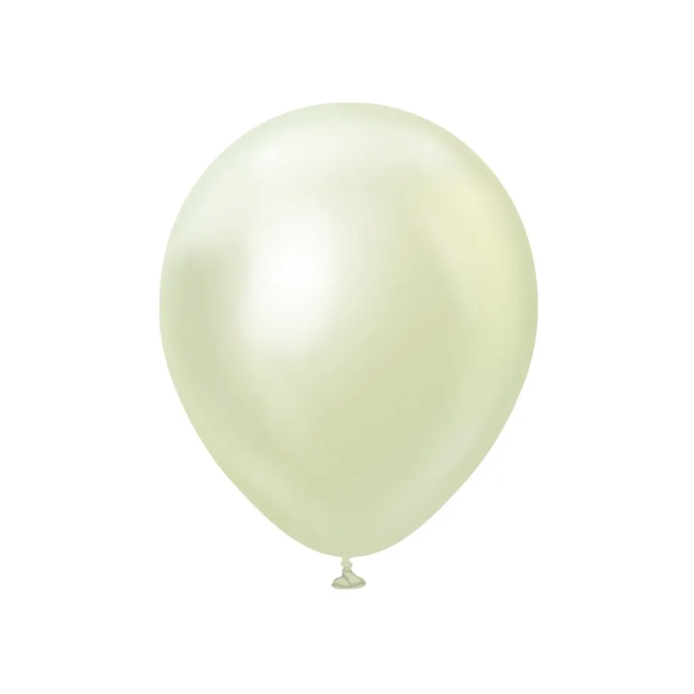 Premium Latexballonger Green Gold Chrome 30 cm