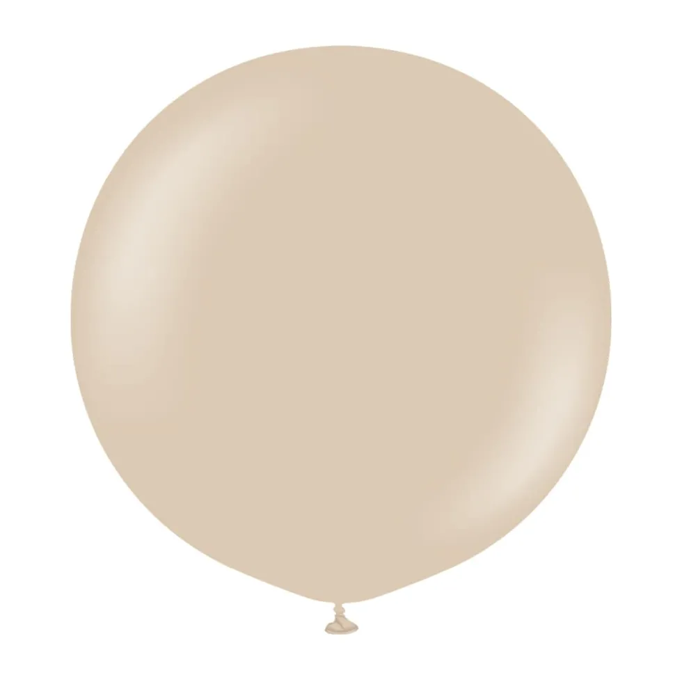 Premium Latexballonger Hasselnöt 60 cm 2-pack
