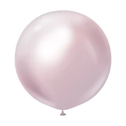 Premium Latexballonger Pink Gold Chrome 60 cm 2-pack