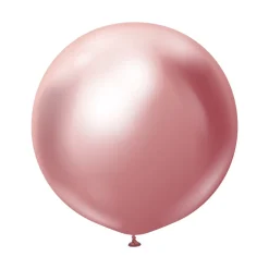 Premium Latexballonger Rosa Chrome 60 cm 2-pack