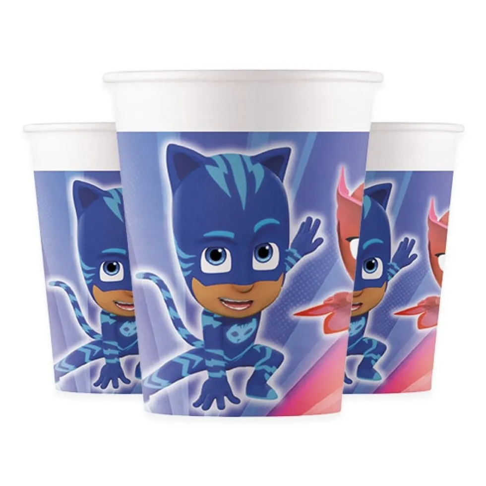 Pyjamashjältarna - Pappmuggar 8-pack
